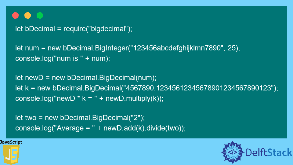 javascript-bigdecimal-delft